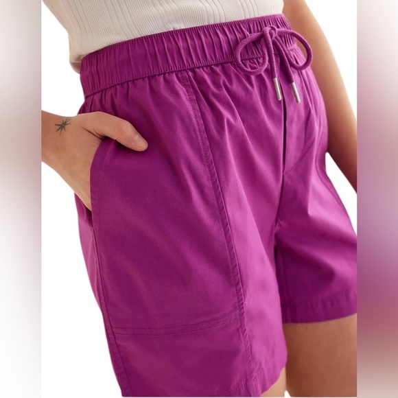NWOT, Reitmans, Women's Plus Size Poplin Shorts, 22W, Purple - Picture 4 of 7